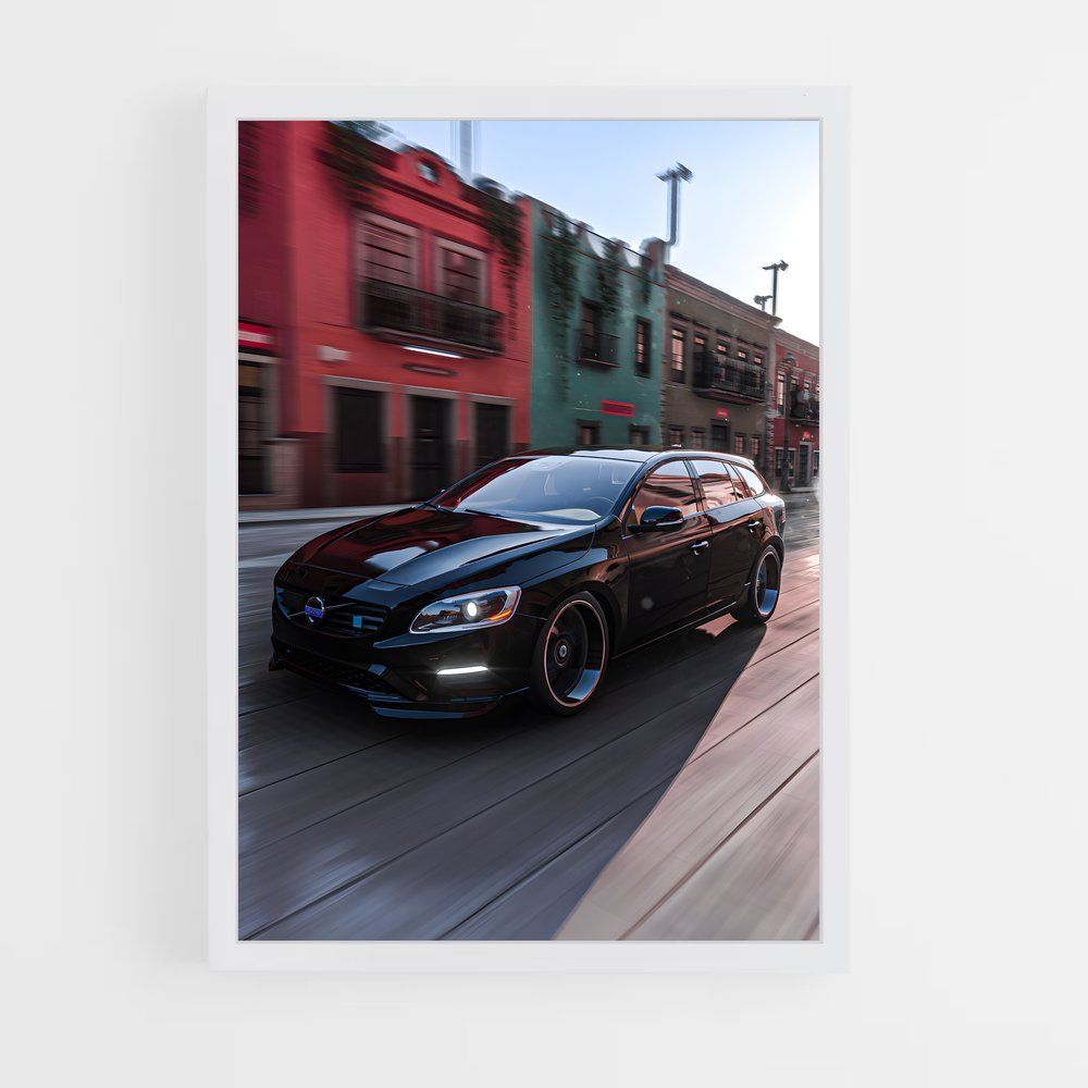 Poster V polestar élégant – affiche Volvo (vue 3)
